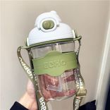 snap cap cute plastic student water bottle snap cap cute plastic student water bottle