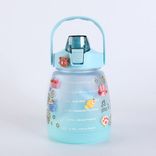 Big Belly  Water Bottle with Straw Straps Big Belly  Water Bottle with Straw Straps