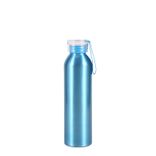 Wholesale Aluminum Outdoor Small Narrow Mouth Sport Water Bottle Screw Cap With Strip Light Weight 500ml ~ 1000ml Orange