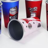 Custom Food grade color changing aluminum beer cup 250ml ~500ml Steel