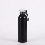 Wholesale Aluminum Outdoor Small Narrow Mouth Sport Water Bottle Screw Cap With Strip Light Weight 500ml ~ 1000ml Orange