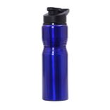 Bouteille d'eau de sport en aluminium, légère et durable, portable, pour l'extérieur, 250ml ~ 500ml, bleu, vente en gros