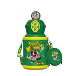 Stainless Steel (18/8Pro) 316 portable super cute children vaccum insulated water bottle with cover&straw Wide 500ml ~ 1000ml Alpine