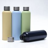 personalised reusable leak proof aluminum narrow mouth water bottle 500ml ~ 1000ml Black personalised reusable leak proof aluminum narrow mouth water bottle 500ml ~ 1000ml Black