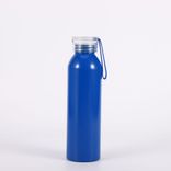 Wholesale Aluminum Outdoor Small Narrow Mouth Sport Water Bottle Screw Cap With Strip Light Weight 500ml ~ 1000ml Orange