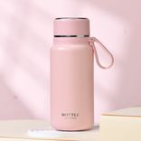 wholesale insualted water bottle for fitness and sport with sling and cup lid 500ml ~ 1000ml White wholesale insualted water bottle for fitness and sport with sling and cup lid 500ml ~ 1000ml White